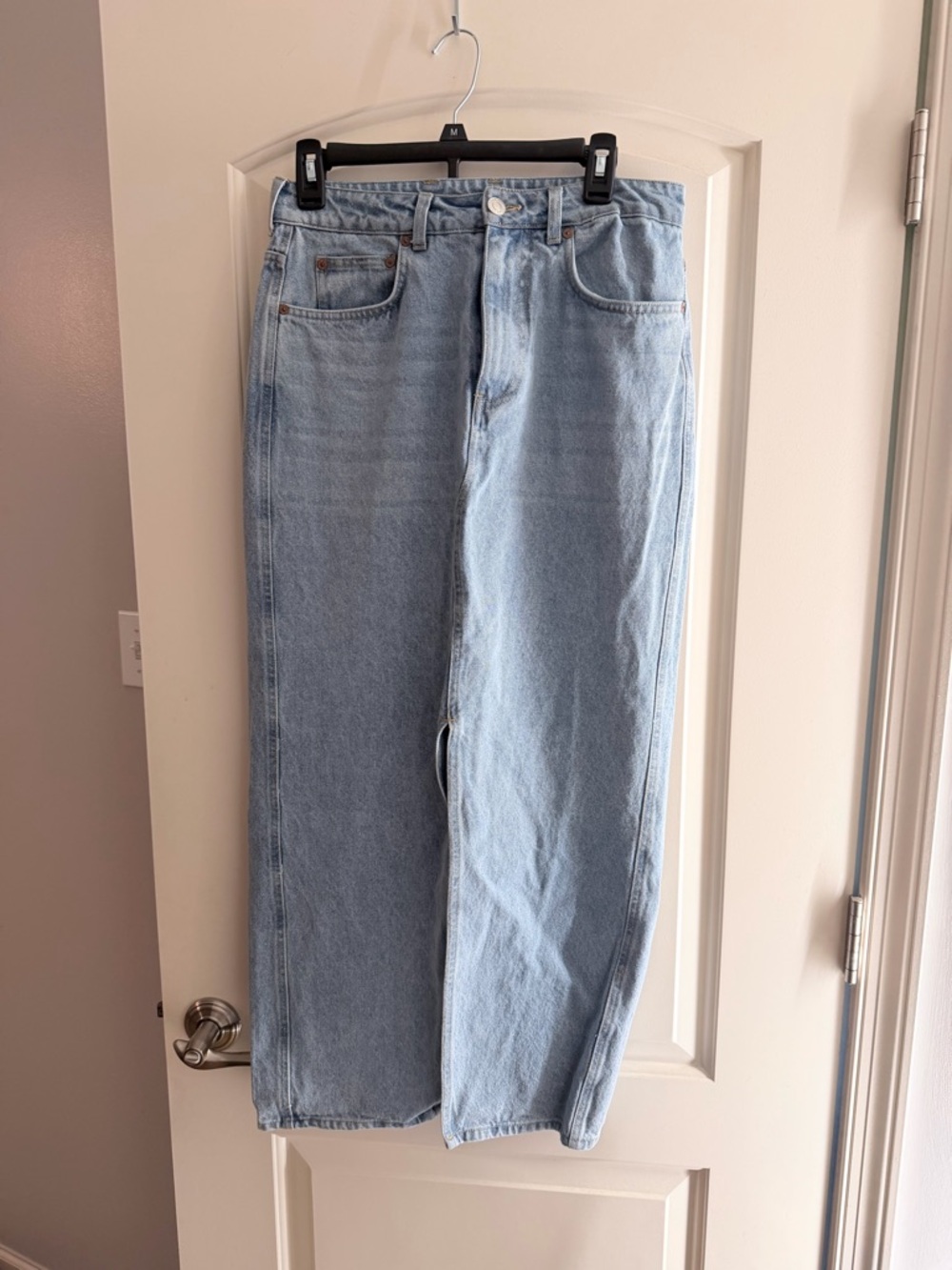 Light Wash Jeans skirt